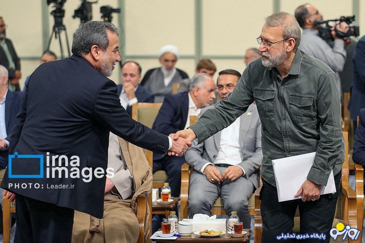 فرماندهی پرونده هستهای در دستان لاریجانی و عراقچی فرماندهی پرونده هستهای در دستان لاریجانی و عراقچی