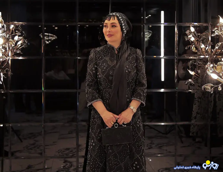 الهام حمیدی با لباس شب جذاب الهام حمیدی با لباس شب جذاب