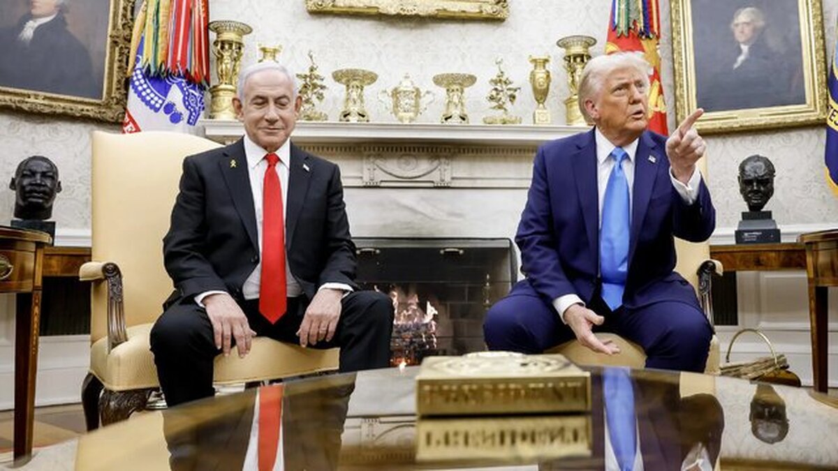 ادعای ترامپ: مدتها پیش گفتم که ایران در نهایت عضو توافقنامههای ابراهیم خواهد شد/ هرگز تصور نمیکردم این اتفاق با هواپیماهای B2 اینگونه رقم بخورد. ادعای ترامپ: مدتها پیش گفتم که ایران در نهایت عضو توافقنامههای ابراهیم خواهد شد/ هرگز تصور نمیکردم این اتفاق با هواپیماهای B2 اینگونه رقم بخورد.