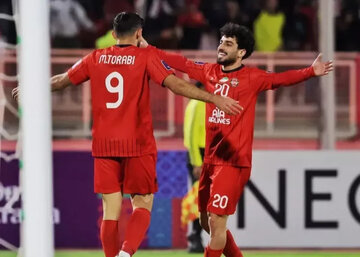 عکس| ترابی این مدلی در پرسپولیس خوشحالی نکرد!