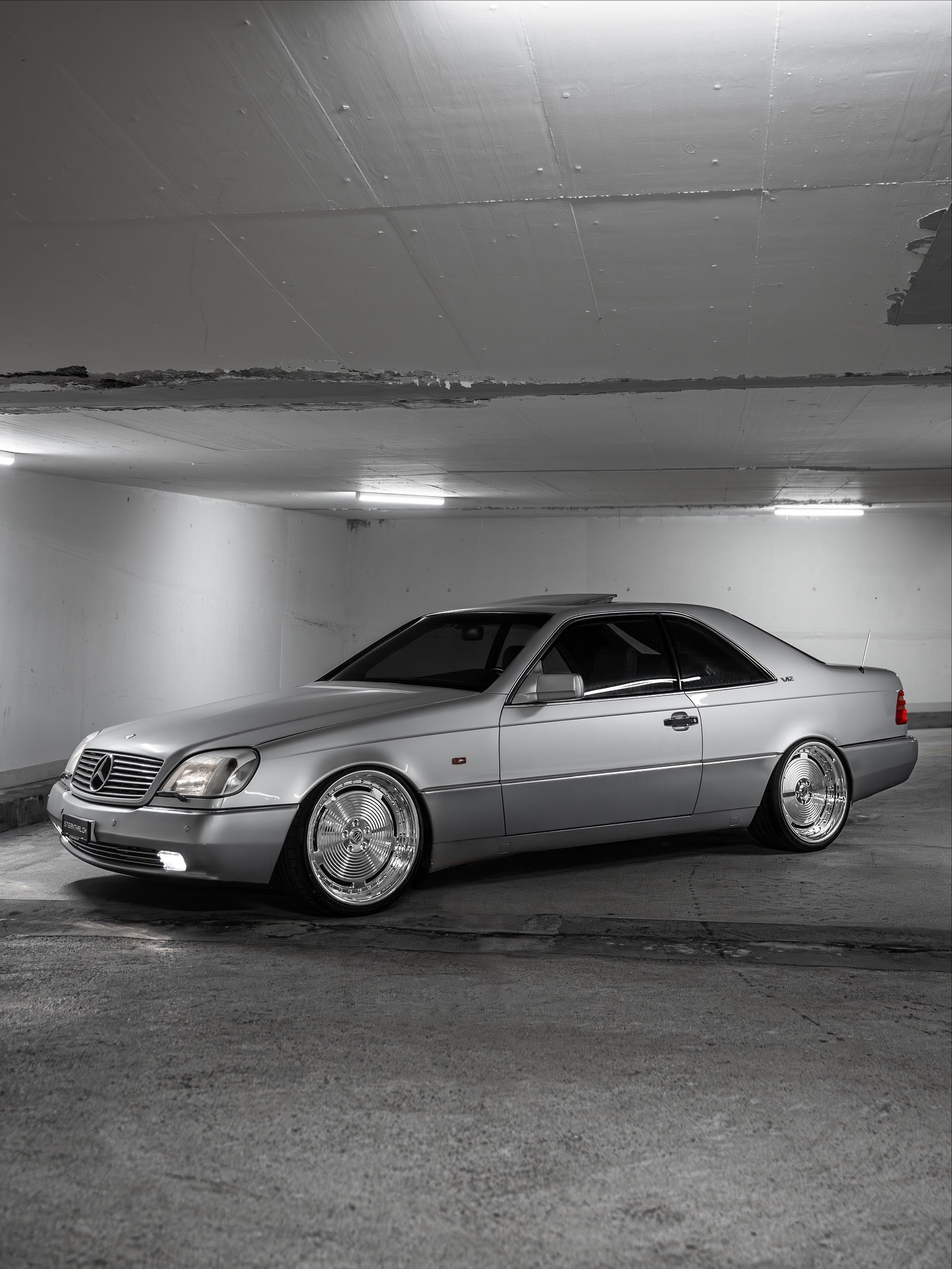 تصاویری از مرسدس بنز S600 کوپه مجهز به موتور V12