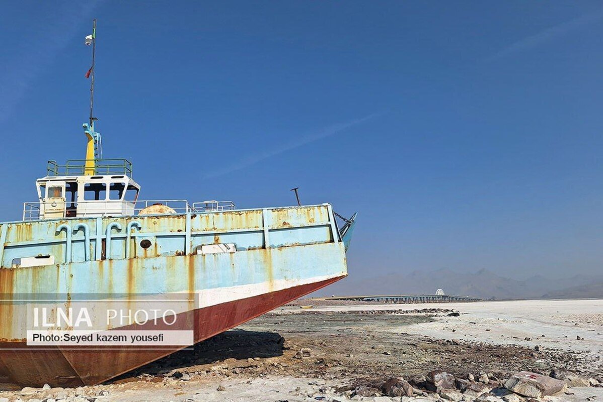 وضعیت وحشتناک این روزهای دریاچه ارومیه