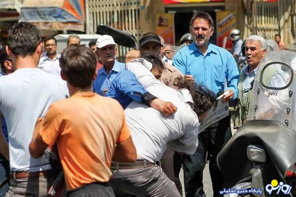 نزاع دسته جمعی عجیب در کوهدشت