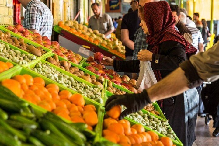 قیمت میوه و سبزی در بازار +جدول