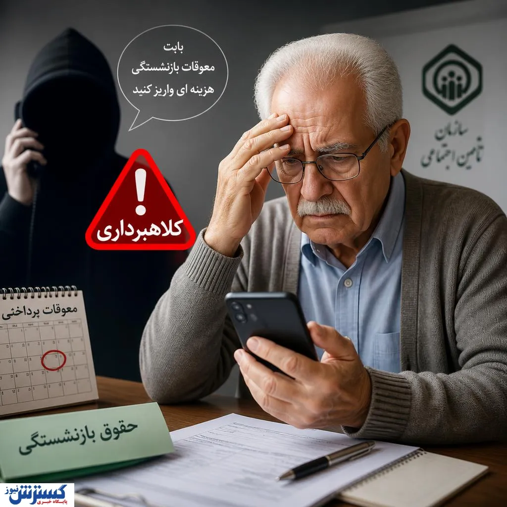کلاهبرداری تازه از بازنشستگان به بهانهی معوقات / چطور در امان بمانیم؟ کلاهبرداری تازه از بازنشستگان به بهانهی معوقات / چطور در امان بمانیم؟